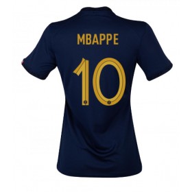 Frankrike Kylian Mbappe #10 Hemmakläder Dam VM 2022 Kortärmad